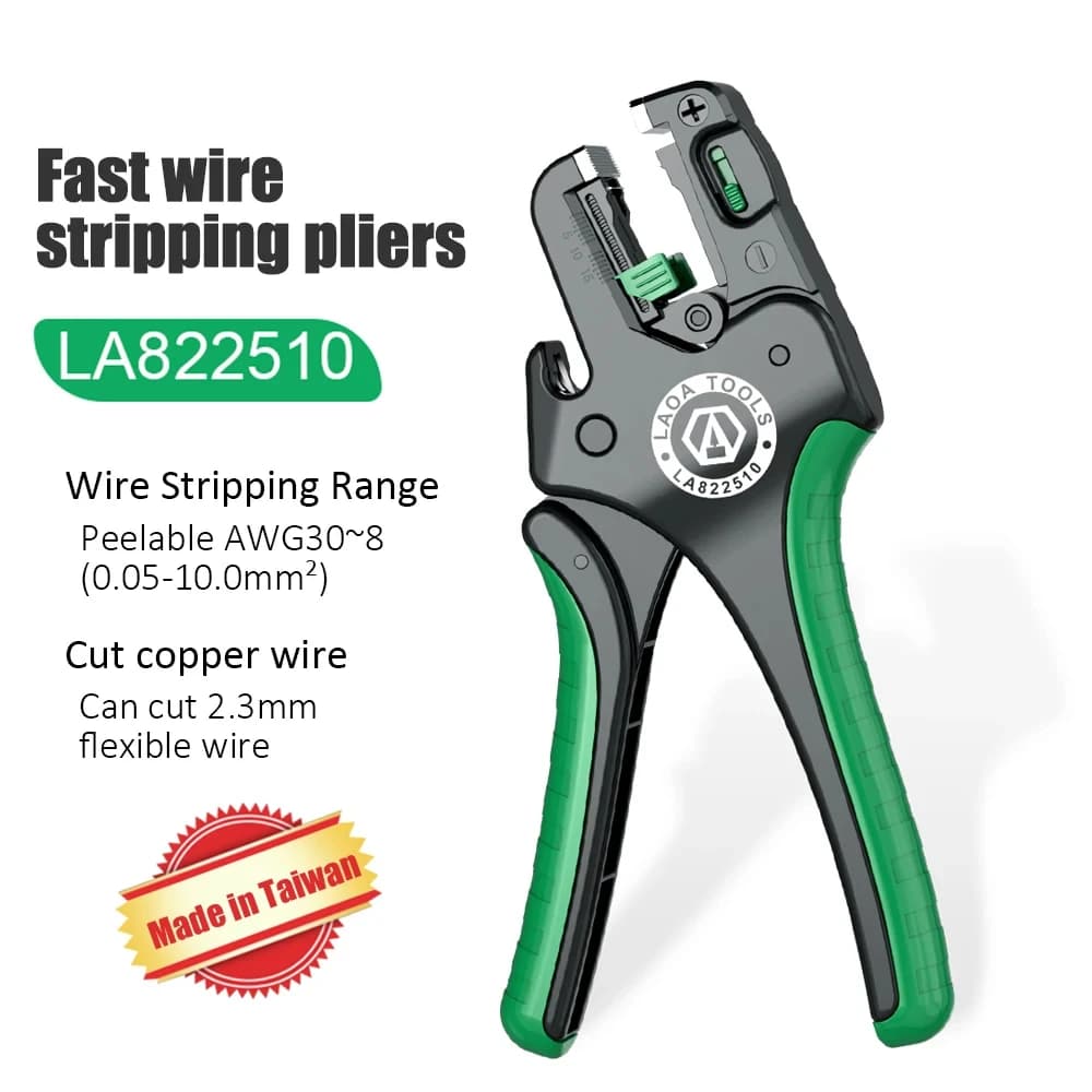 Pince multifonction LAOA dénudage automatique rapide câble électricien réglable coupe-fils professionnelle