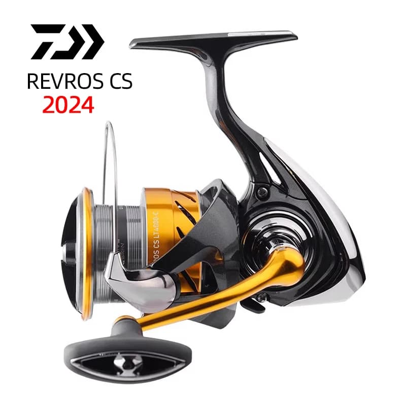 Moulinet de pêche spinning DAIWA REVROS CS LT 24 avec 5+1 roulements à billes et frein puissant 5-12KG