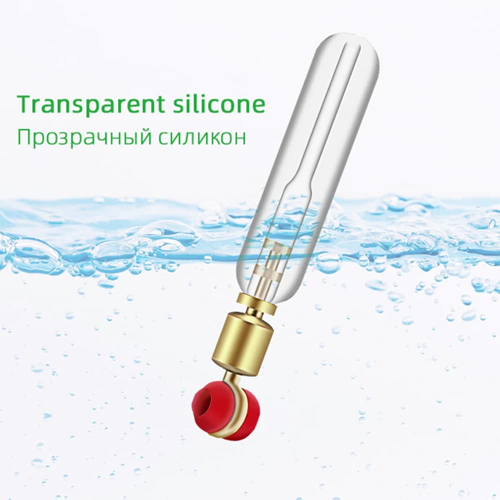 10 pièces de supports de flotteur en silicone avec tête en cuivre rotative 360° - Anti-nœud DNDYUJU