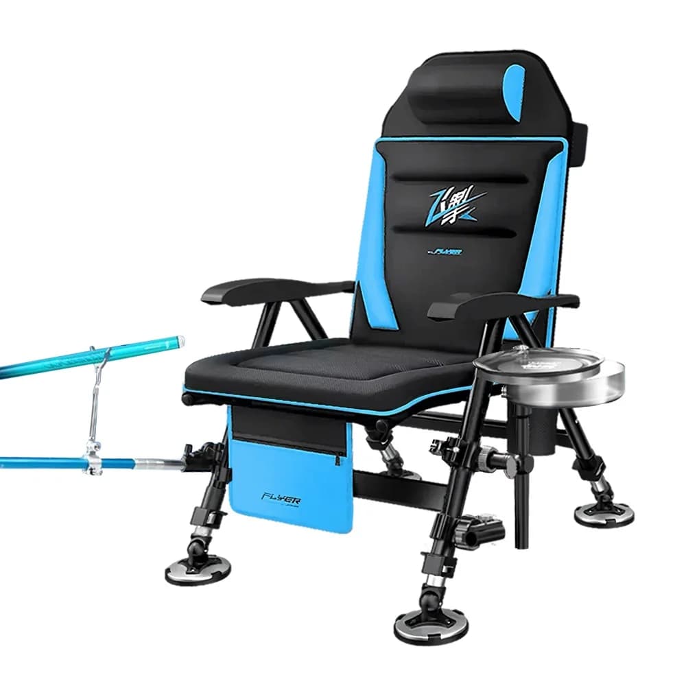 Chaise de pêche pliable et portable pour pêcheur européen - Confort et solidité garantis