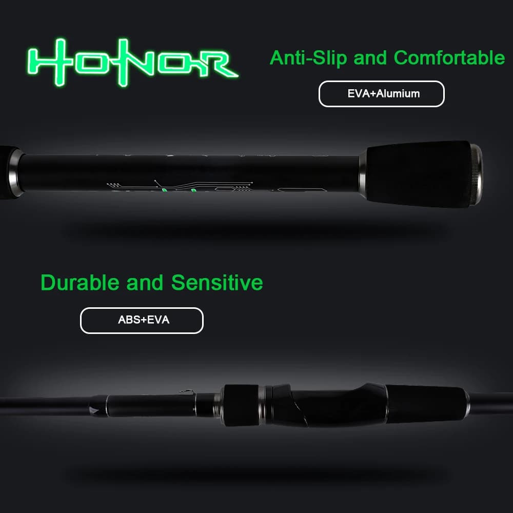 Canne télescopique MIFINE HONOR carbone 24T 2.1m à 2.7m - Canne travel pour pêche nomade - Lure 3-27g