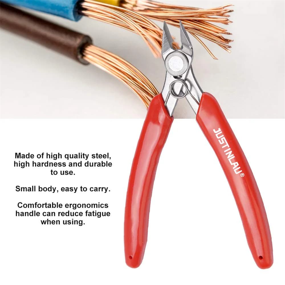 Pince coupe-fil universelle acier inoxydable - Outils main pour électronique, imprimante 3D et câbles
