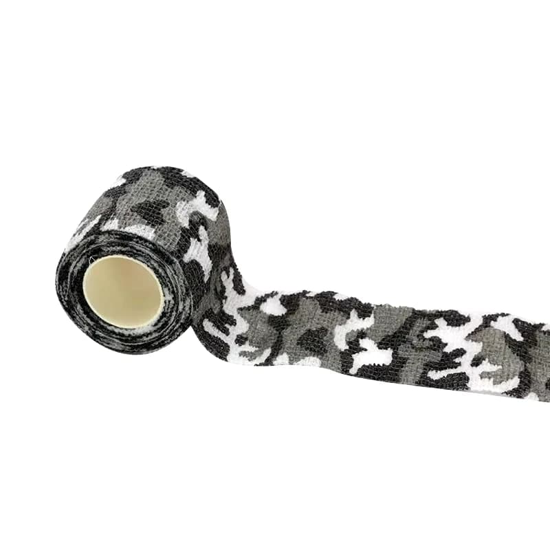 Ruban camouflage DIZETION extensible non-tissé extérieur protection doigts mouvement élastique chasse pêche