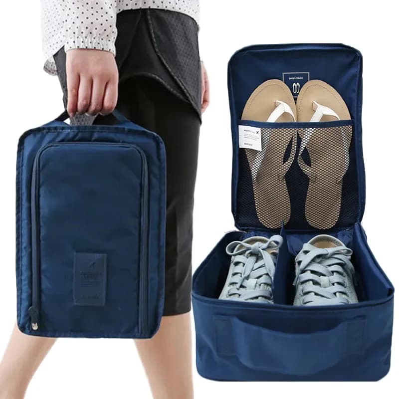 Poche de rangement étanche pour chaussures et vêtements - organisateur de voyage pratique en nylon