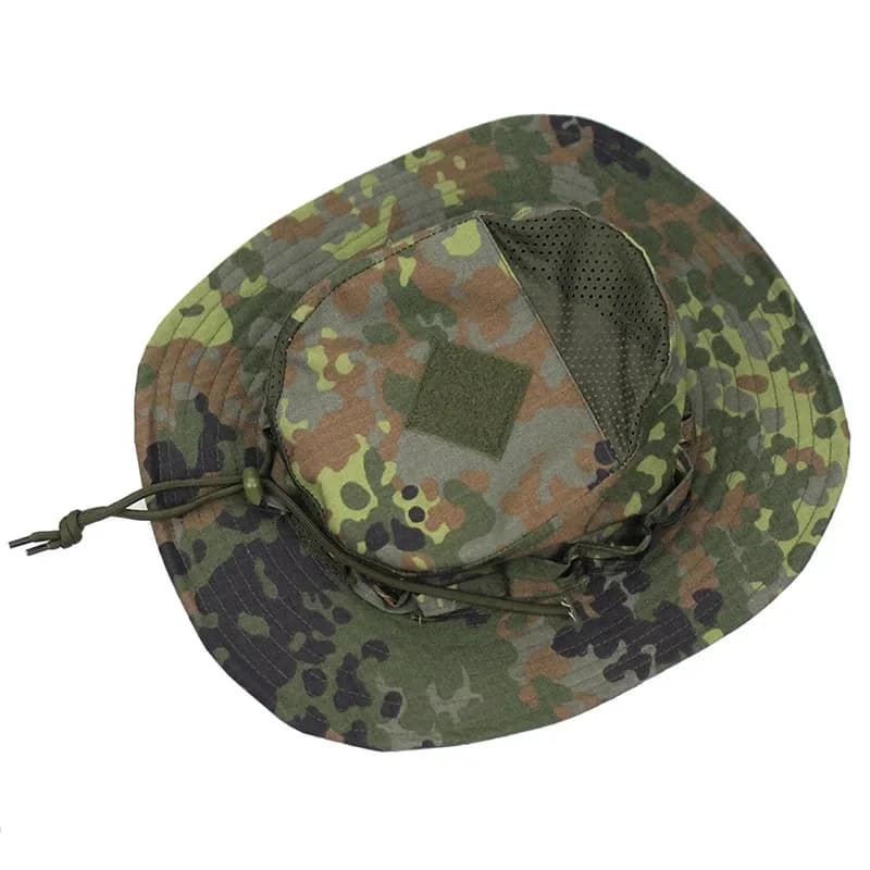 Chapeau boonie tactique 2.0 été pêche camping - Mesh camouflage multicam activités outdoor randonnée