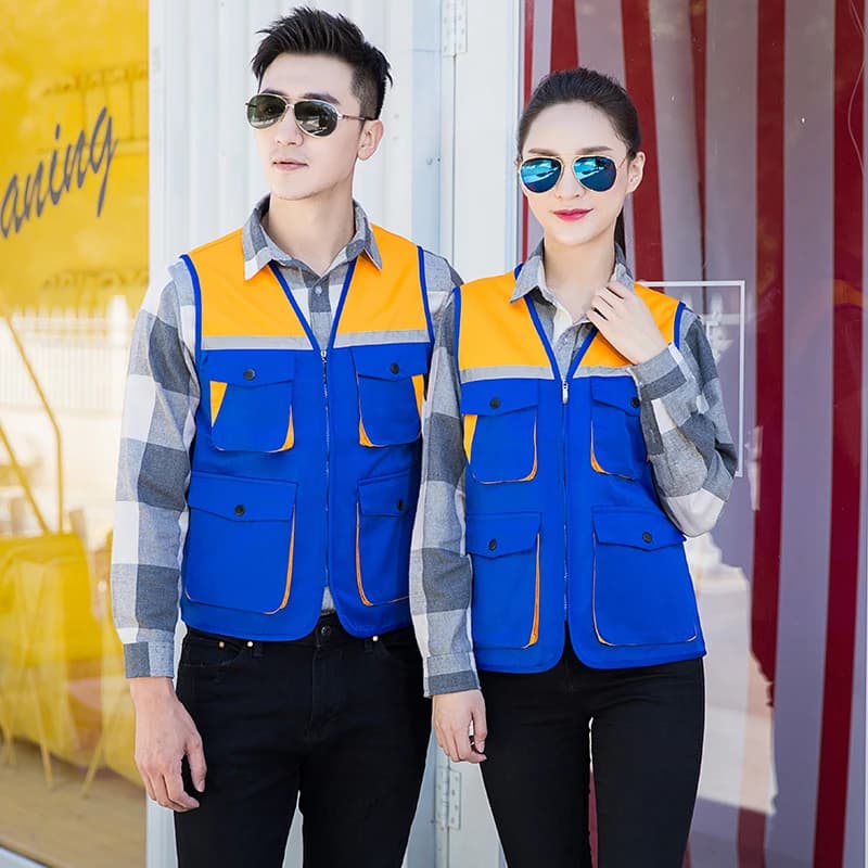 Veste pêche homme multi-poches pour randonnée, chasse et photographie - Veste technique polyvalente