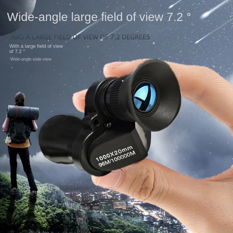 Télescope monocular portable zoom haute puissance pour observation poissons pêche précise