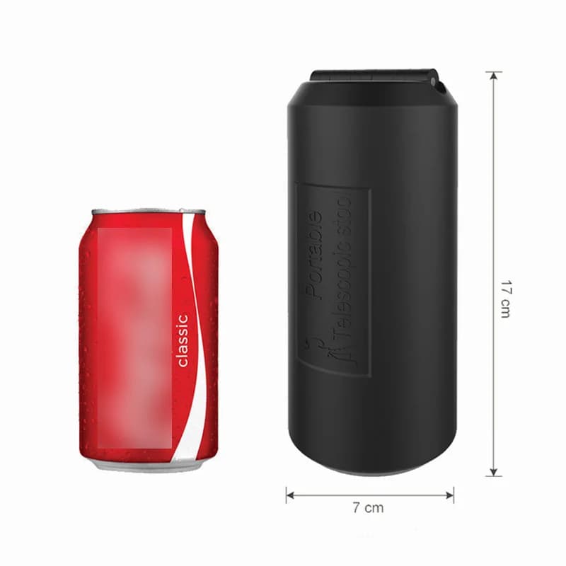 Nouveau tabouret de chasse portable réglable et rétractable - Siège mini pliant pour camping pêche randonnée