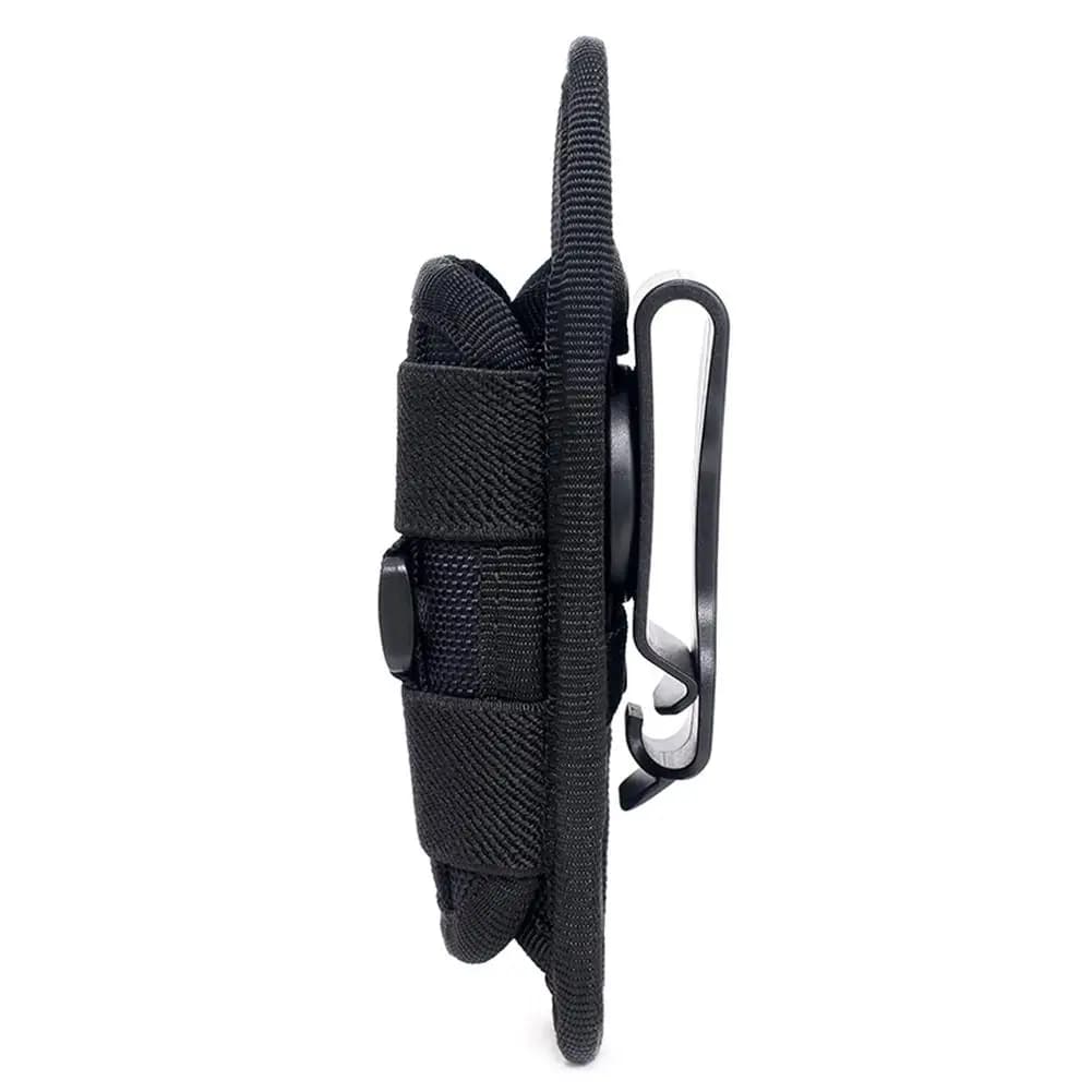 Étui rotatif 360° pour lampe torche tactique chasse pêche étui ceinture holster portable étanche