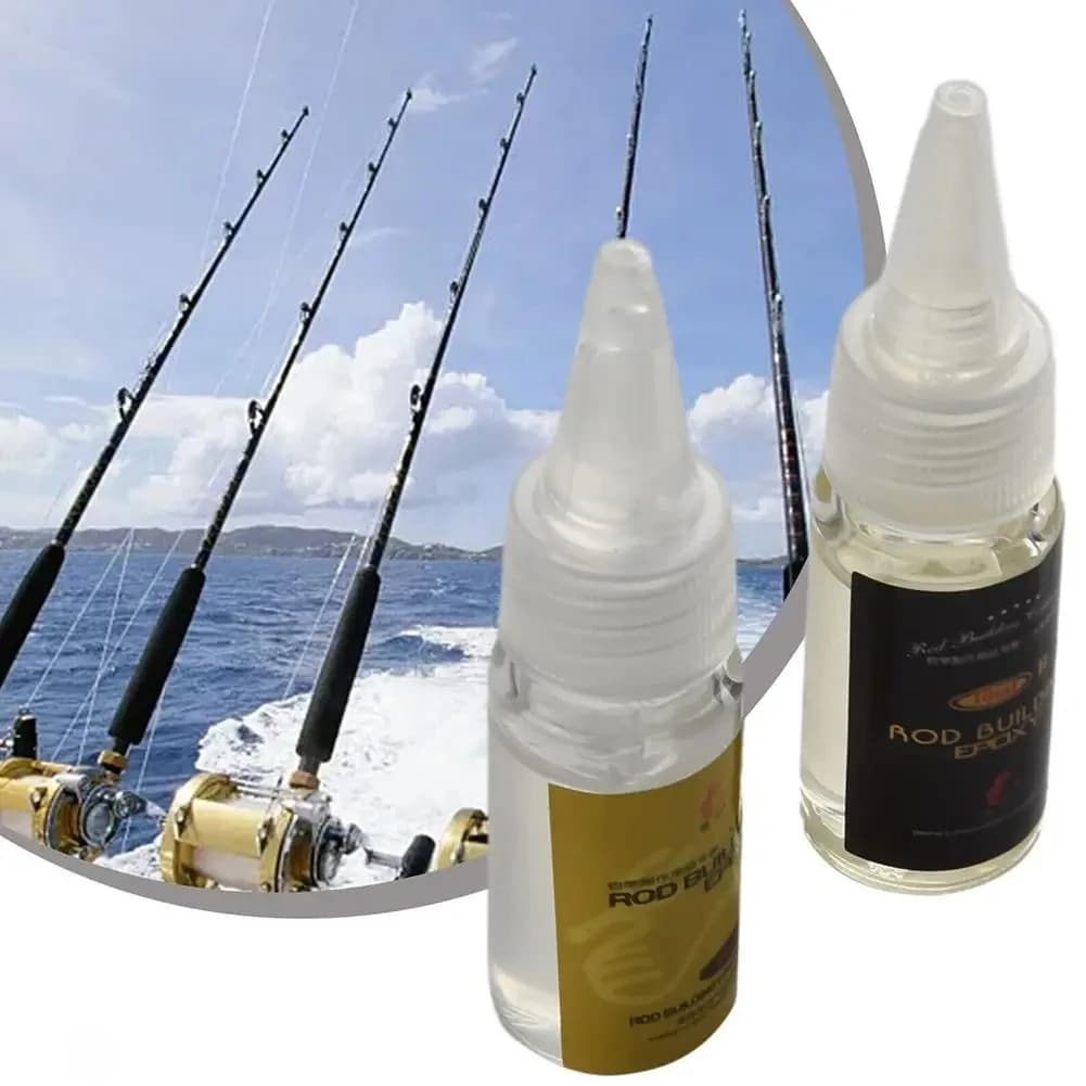 Colle époxy AB 2 pièces réparation cannes à pêche transparente accessoire bricolage pêche
