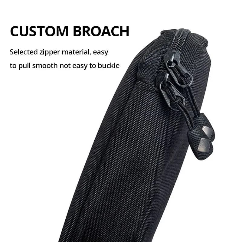 Organisateur électronique portable noir et vert - Étui étanche pour câbles USB et chargeurs de voyage