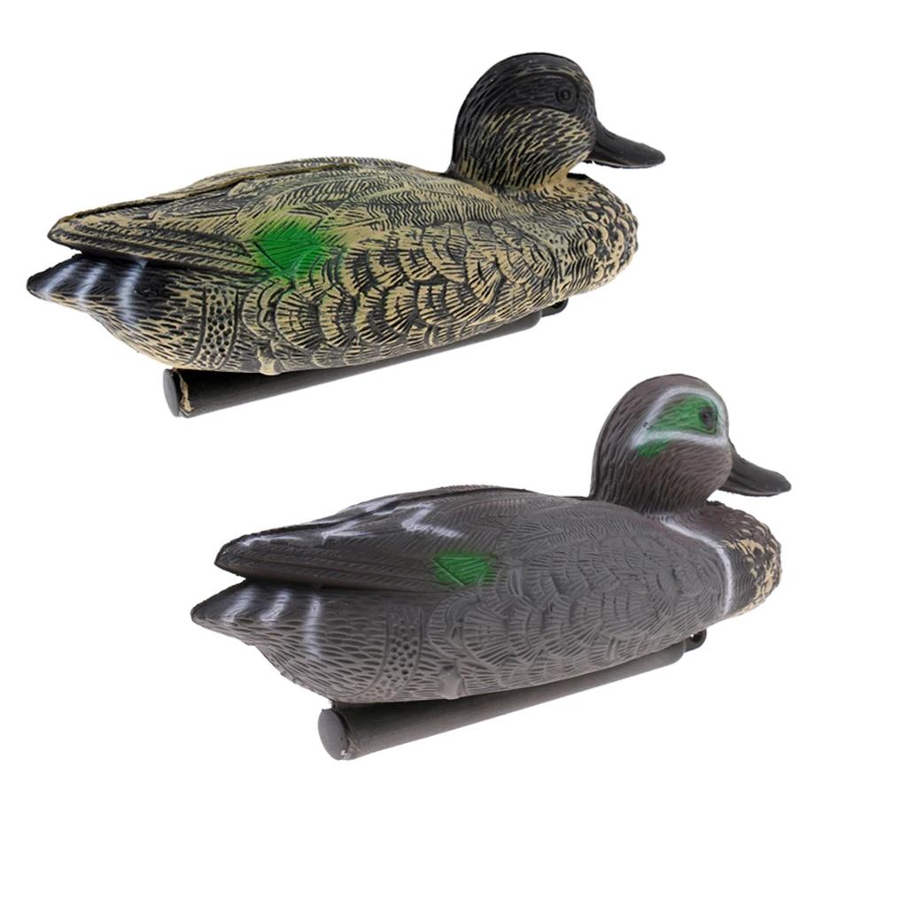 Leurre de chasse flottant 3D canard - Leurres de pêche et décoration pour étangs et jardins