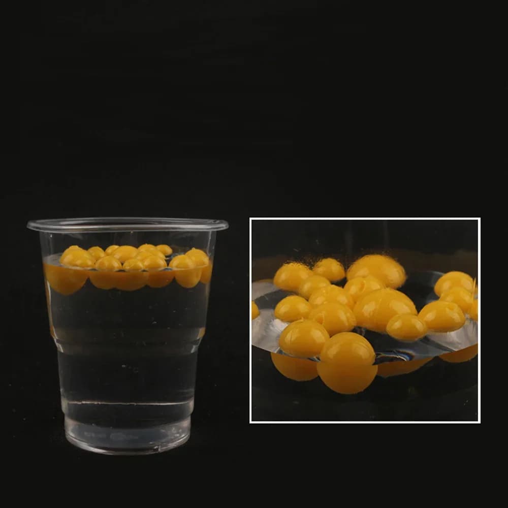 20 boilies mi-flottants saveur maïs-fraise - Appâts ronds pour carpe pêche en pleine eau