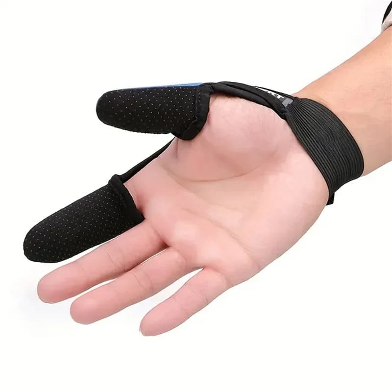 Gants de pêche 2 doigts anti-dérapants - Protection coupures carpe matériel pêche extérieur