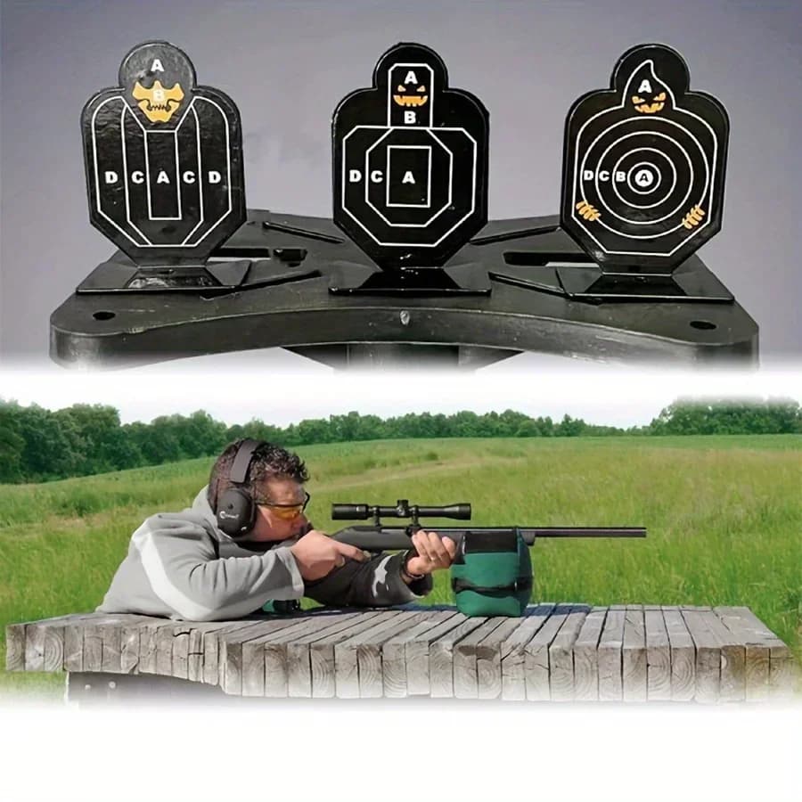 Cible auto-bascule médaille pour jeux tir pêche Nerf BB gel eau - Accessoire ados adultes
