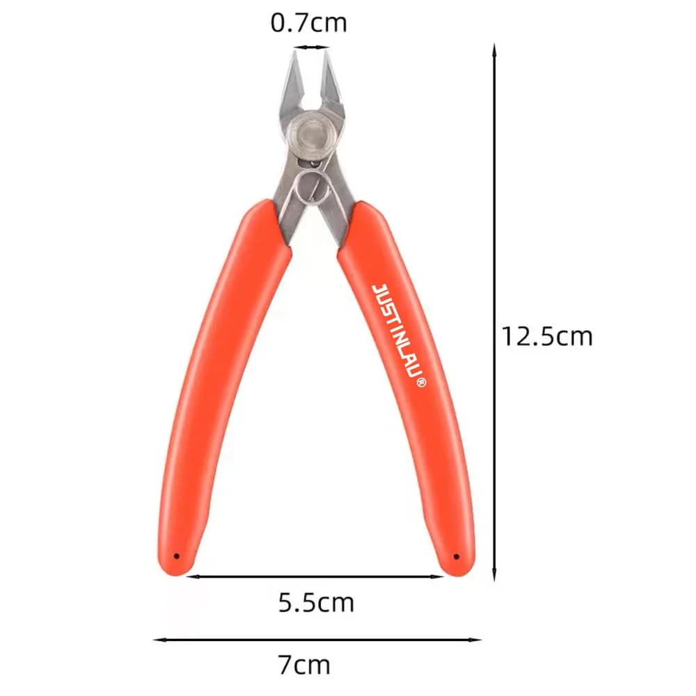Pince coupe-fil universelle acier inoxydable - Outils main pour électronique, imprimante 3D et câbles