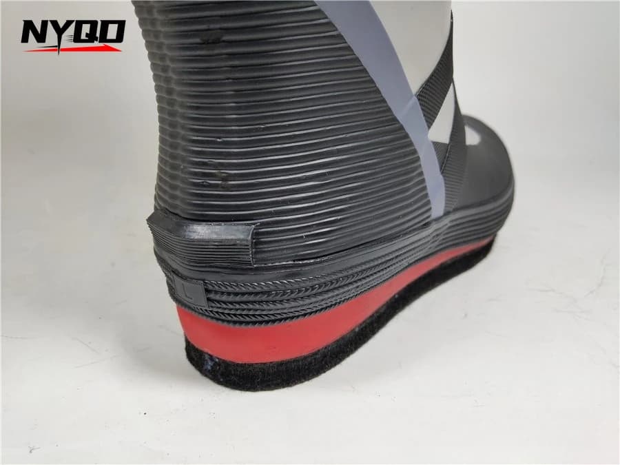 Bottes hautes pêche rochers imperméables antidérapantes pour pêche en mer récifs avec cuissardes