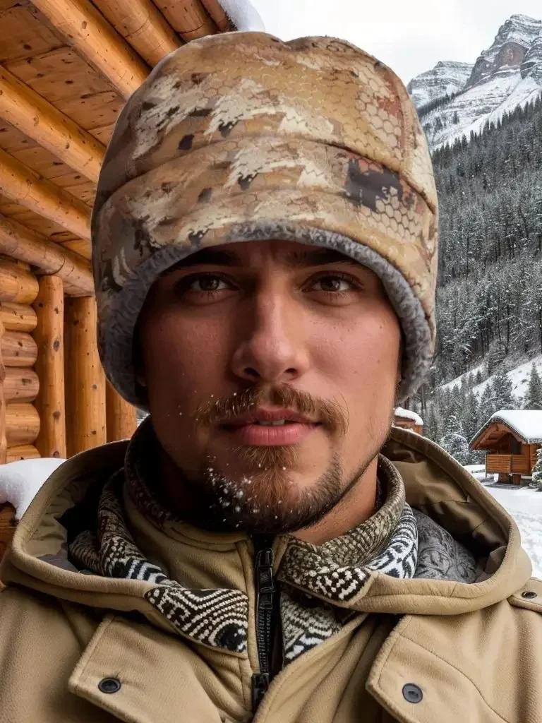 Chapeau camouflage hiver pêche chasse coupe-vent qualité premium