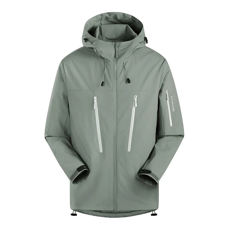 Veste de montagne homme printemps imperméable coupe-vent design hip-hop casual oversize pour pêche