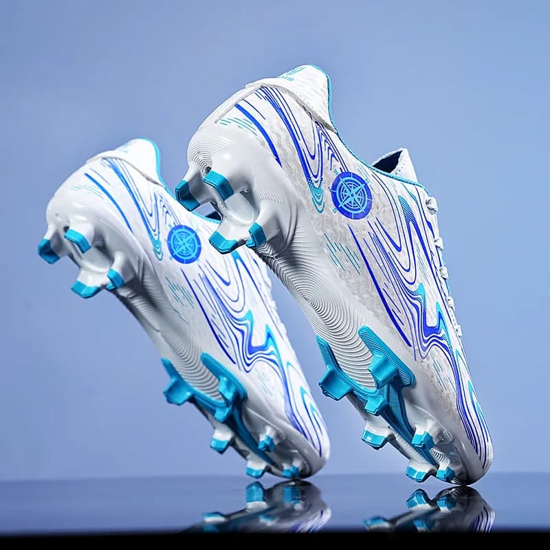 Chaussures de football enfants grande taille terrain fermé garçons école primaire collège entraînement