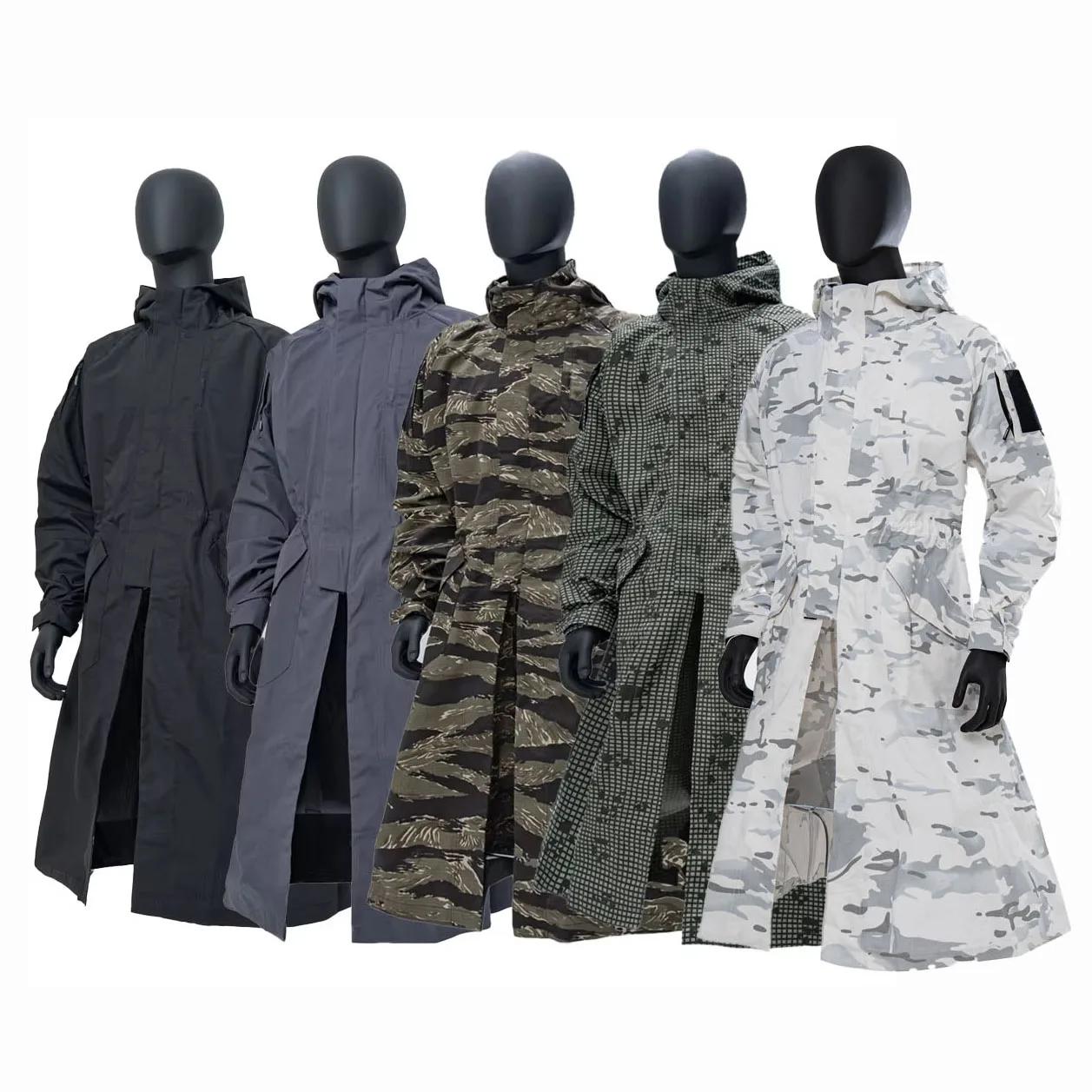 Manteau longue pêche avec capuche - Vêtement technique outdoor pour pêcheurs exigeants