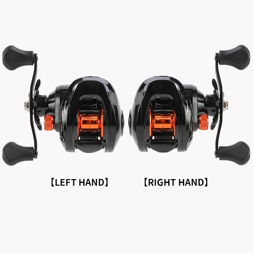 Moulinet Baitcasting 6.3:1 8KG drag pour pêche du bar en mer avec accessoires de pêche complets