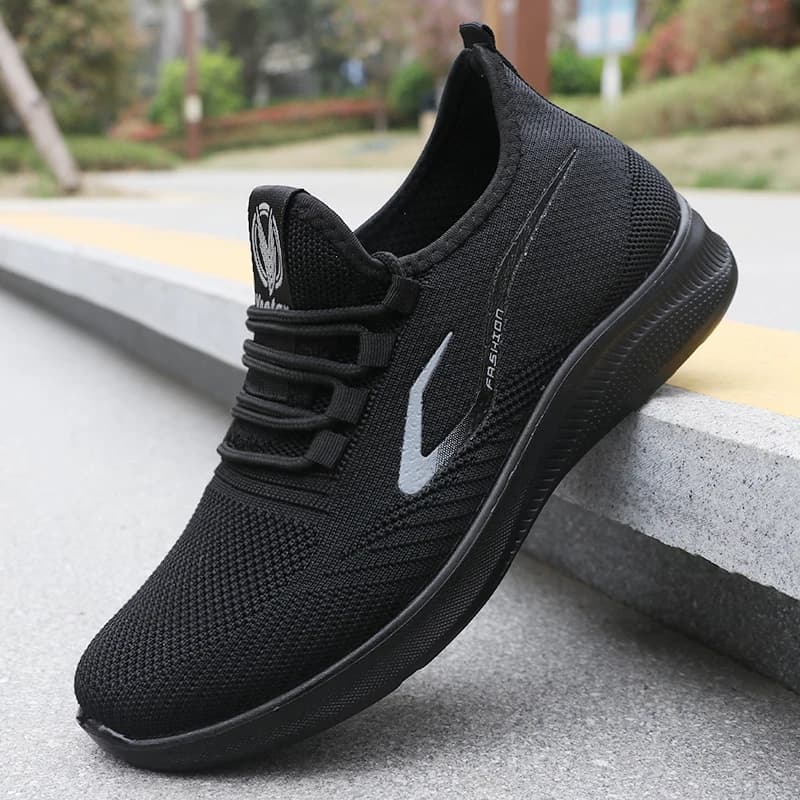 Chaussures running homme pêche légères - Baskets tressées respirantes antidérapantes sport