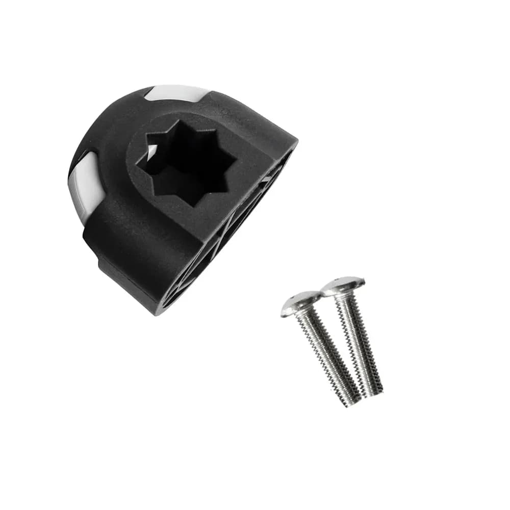 Support de canne à pêche pour bateau et kayak - Monture en nylon et acier inoxydable avec vis