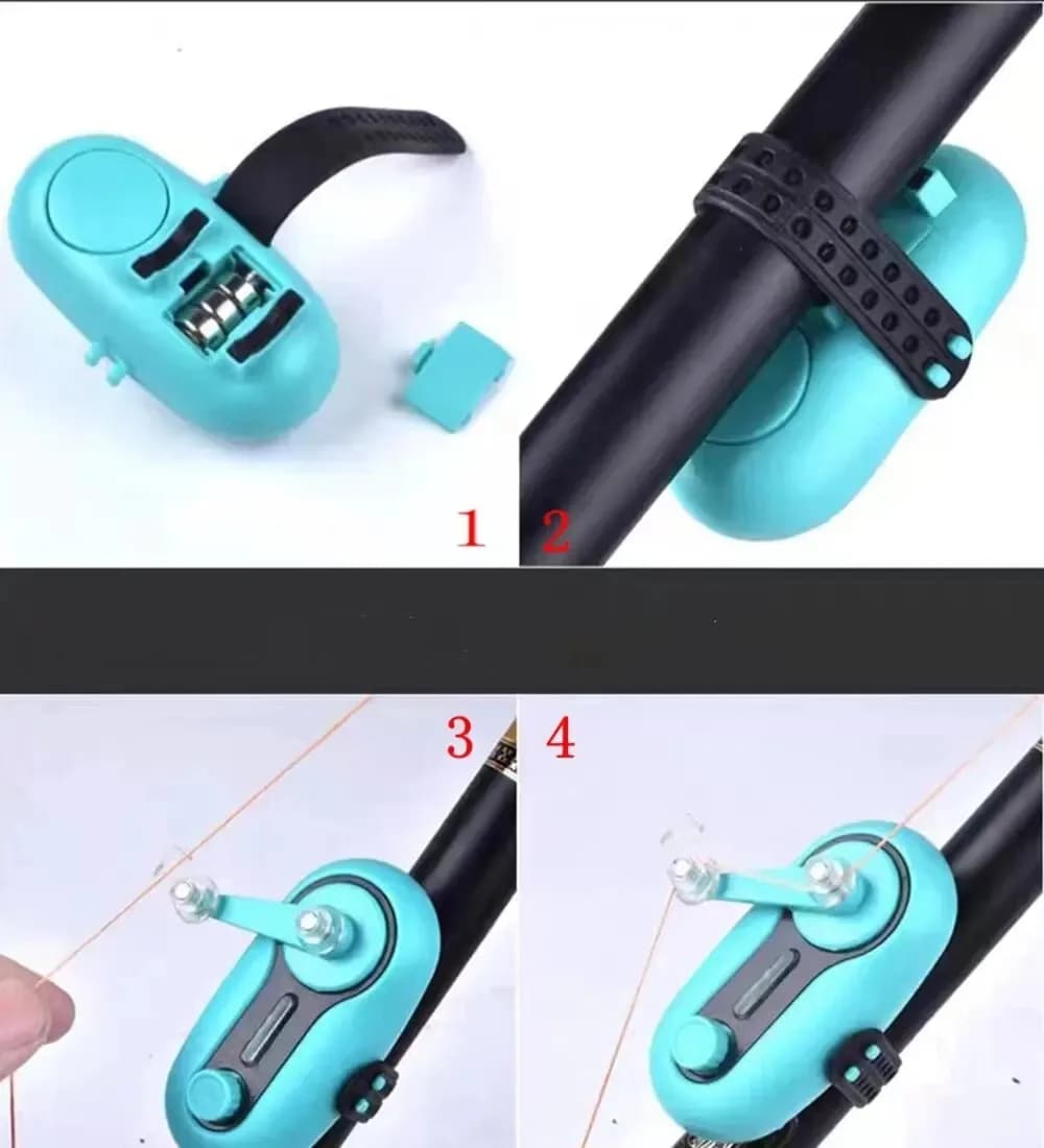 Alarme électronique pêche sirène LED - indicateur sonore lumineux pour mer et eau douce