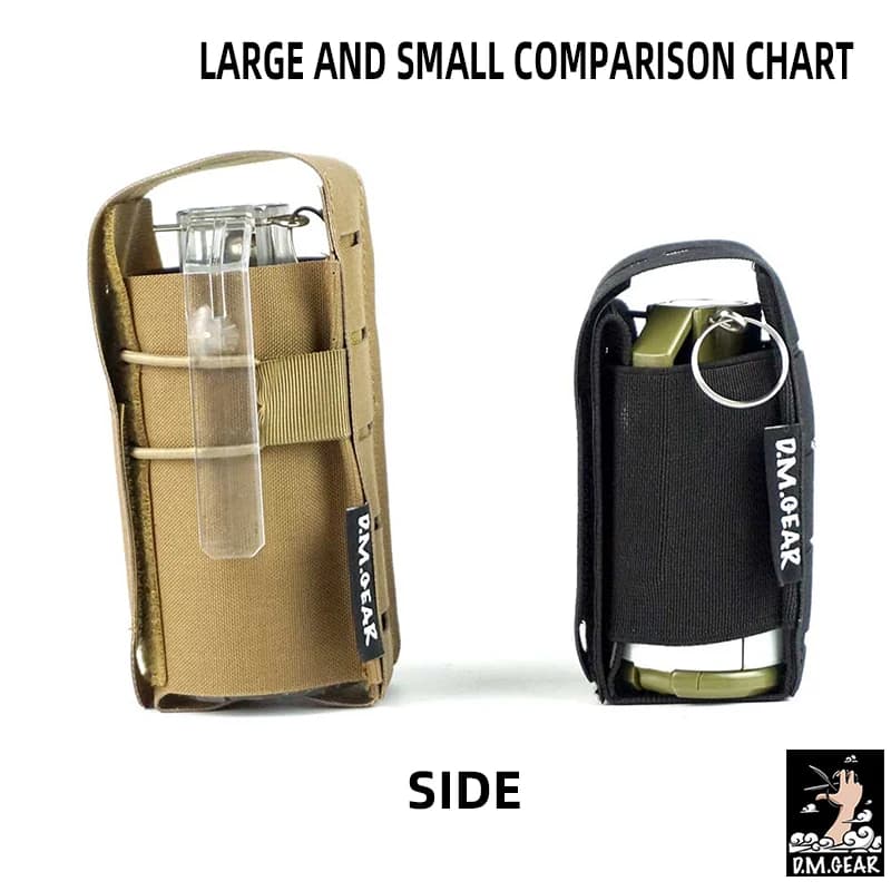 Poche tactique grenade fumigène leurre pêche MOLLE rangement accessoires équipement airsoft