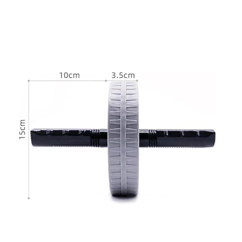 Roue abdominale Ab Roller JFL01 - Matériel d'exercice pour abdominaux sans bruit - Pêche