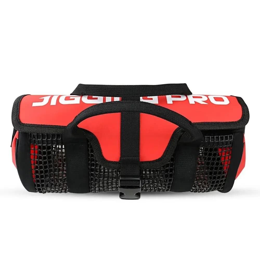 Sac filet pour leurres et appâts PVC grande capacité - rangement hameçons et jigs métalliques