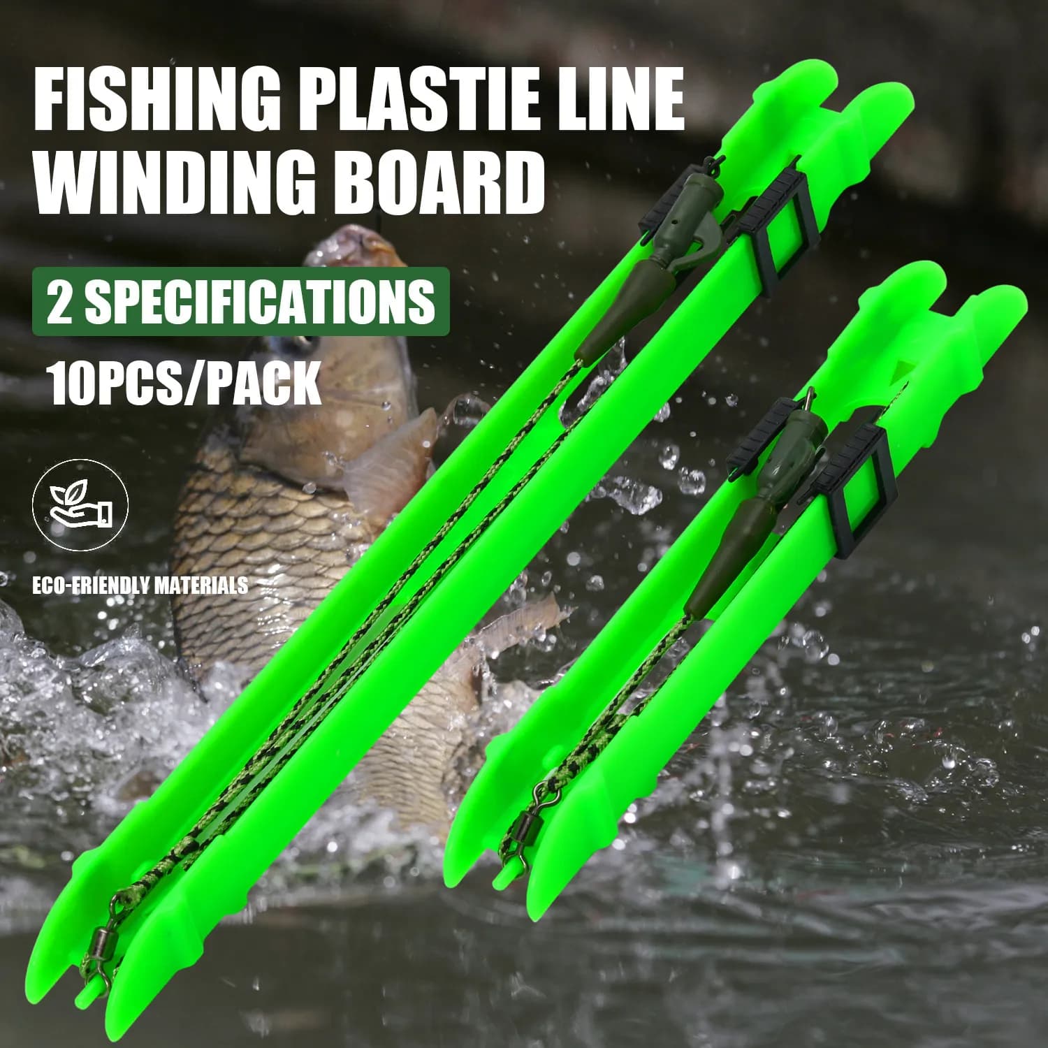 Plateaux de bobinage pêche Sougayilang 10 pièces 13/20cm - Support montages et rangement lignes