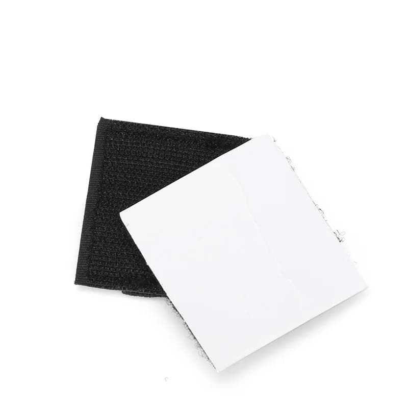 2PCS strap élastique organisation câble intercom casque pêche avec stickers velcro pour fixation