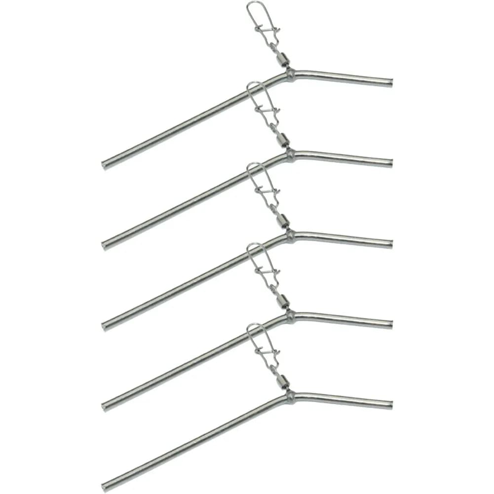 5 pièces anti-emmêlement laiton pour pêche à la carpe - Connecteurs équilibreurs tubes 50/70/90mm