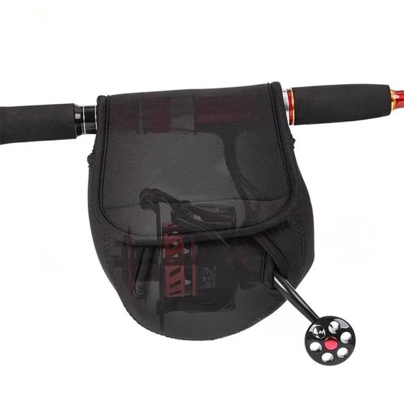 Housse néoprène moulinet pêche spinning étanche protection roue stockage taille S/M/L