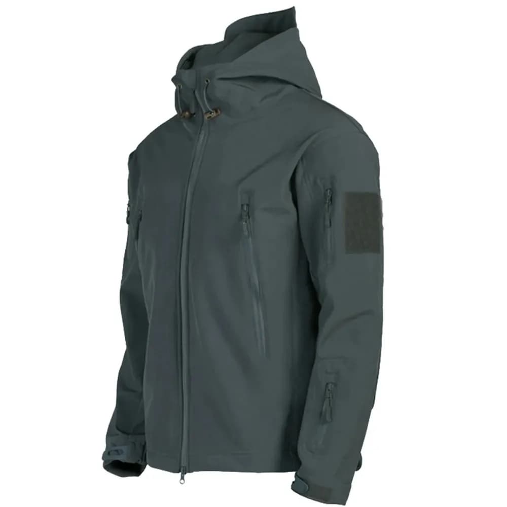 Veste technique peau de requin TRAF 2024 homme tactique imperméable coupe-vent pêche professionnelle