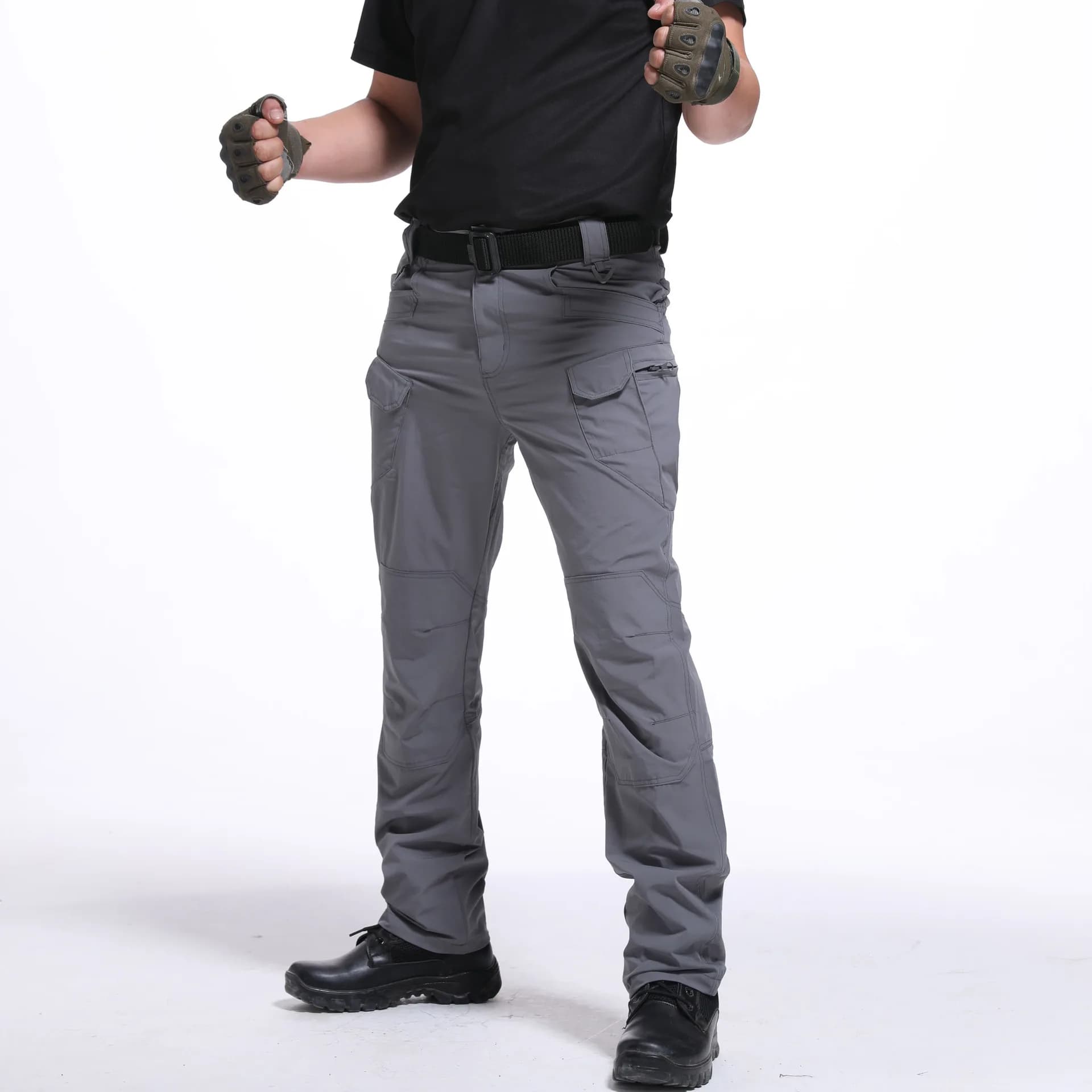 Pantalon cargo tactique classique homme - Pêche, randonnée, trekking, jogger militaire multi-poches