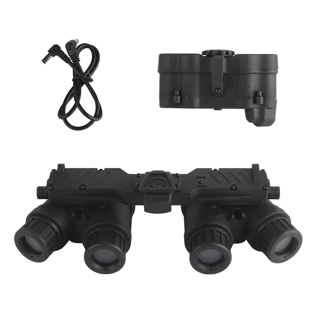 Lunettes vision nocturne factice avec support casque pour entraînement pêche nocturne