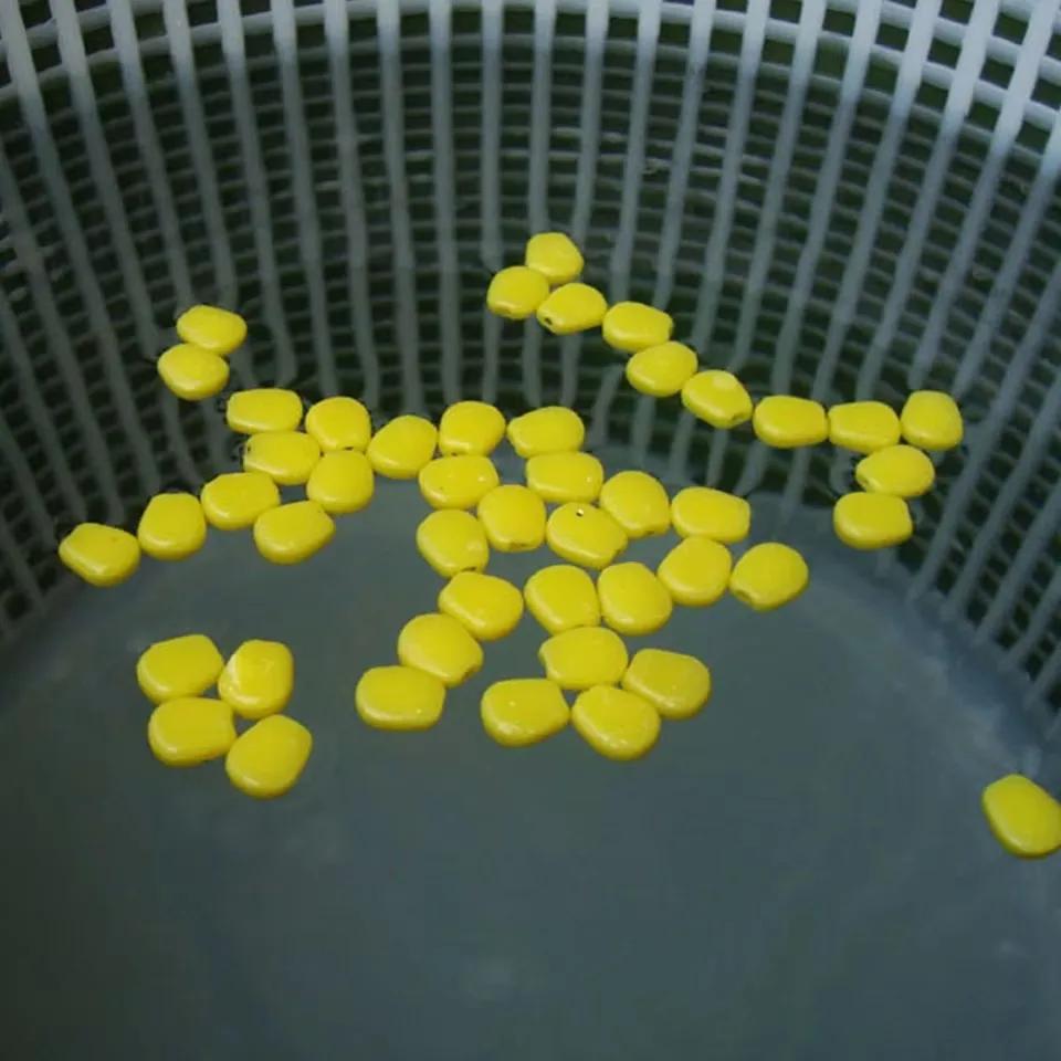 50 appâts souples artificiels flottants pour pêche à la carpe - Leurres pop-up maïs