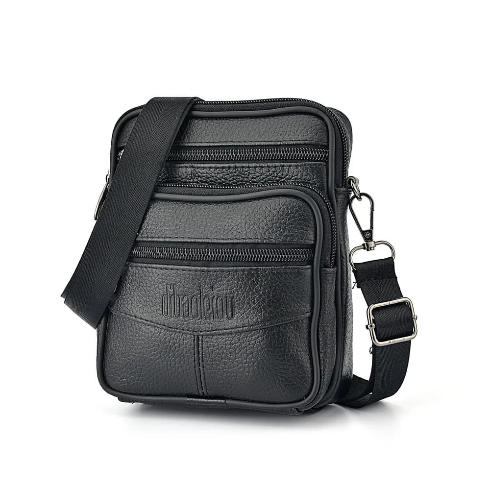 Sac messager cuir homme pêcheur professionnel rangement accessoires pêche voyage affaires quotidien