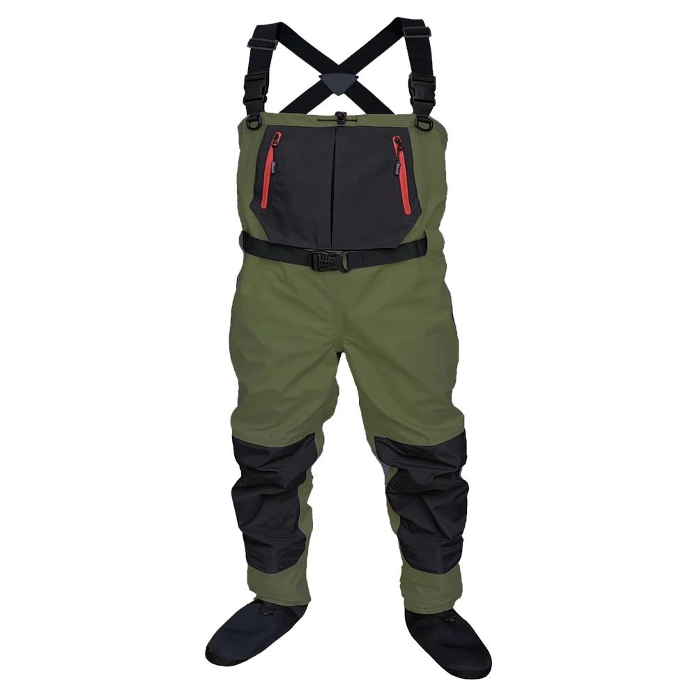 Waders néoprène pêche à la mouche enfants adultes - Bottes rapide séchage imperméables respirantes chasse rafting