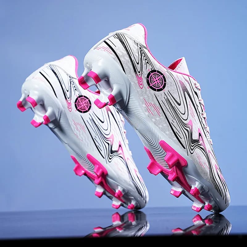 Chaussures de football enfants grande taille terrain fermé garçons école primaire collège entraînement