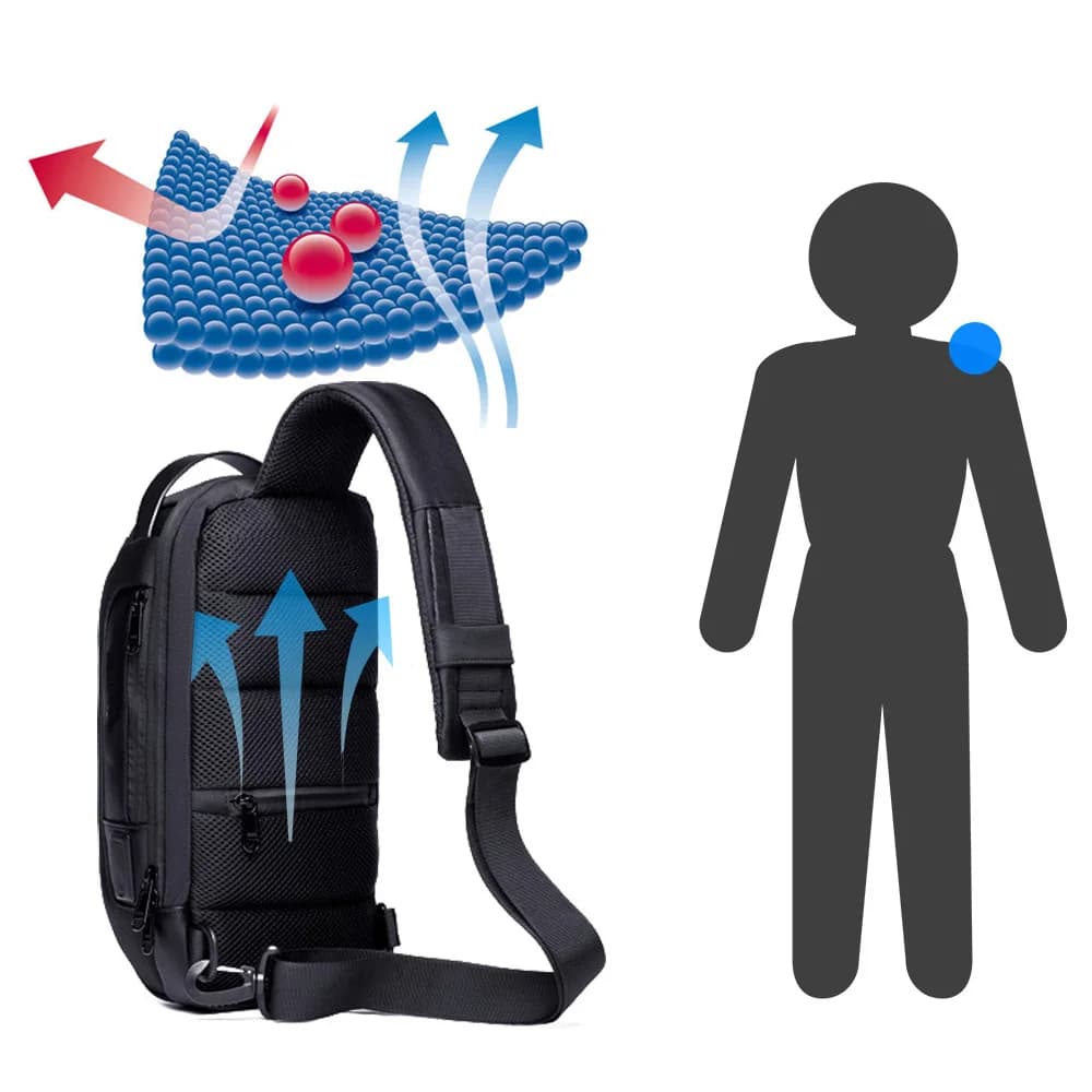 Sac à bandoulière portable avec double fermeture étanche pour Steam Deck - Étui anti-choc
