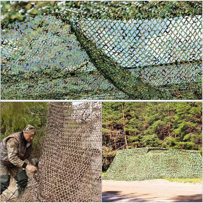 Filet camouflage rouleau en vrac - Toile occultante stores voiture tente chasse pêche