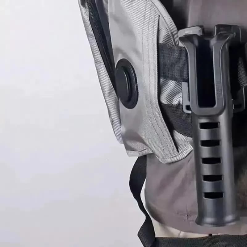 Support canne portable multi-fonction avec ceinture pour pêche en mouvement et pêche itinérante pratique