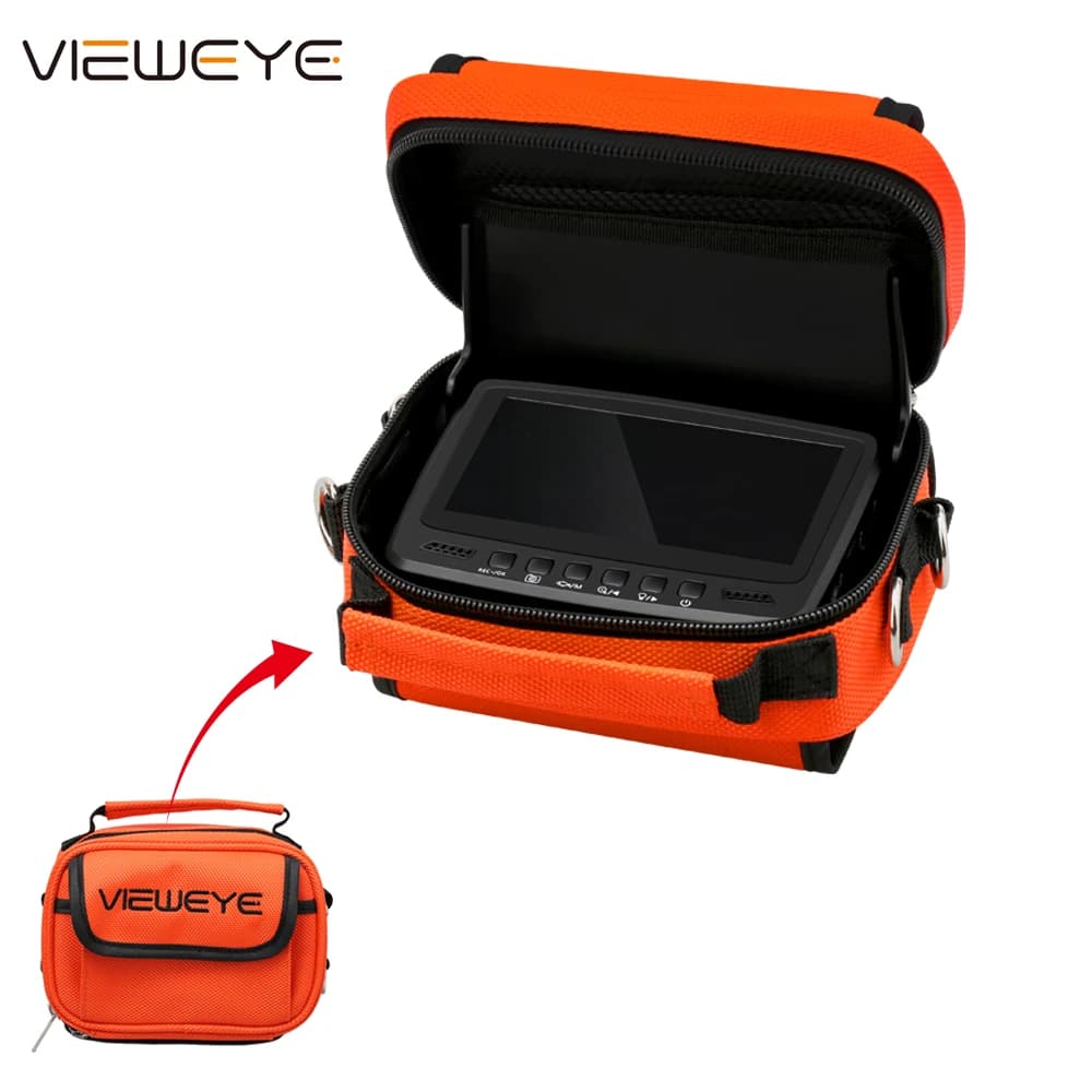 Caméra pêche sous-marine 4.3 pouces 1000TVL étanche IP68 lampes infrarouges éclairage