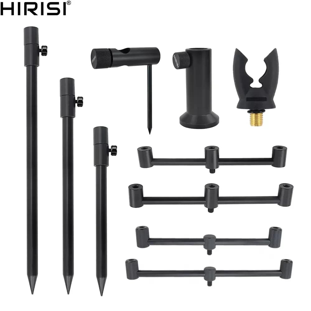 Rod pod support cannes pêche carpe avec bank sticks buzz bar holder fixation stable