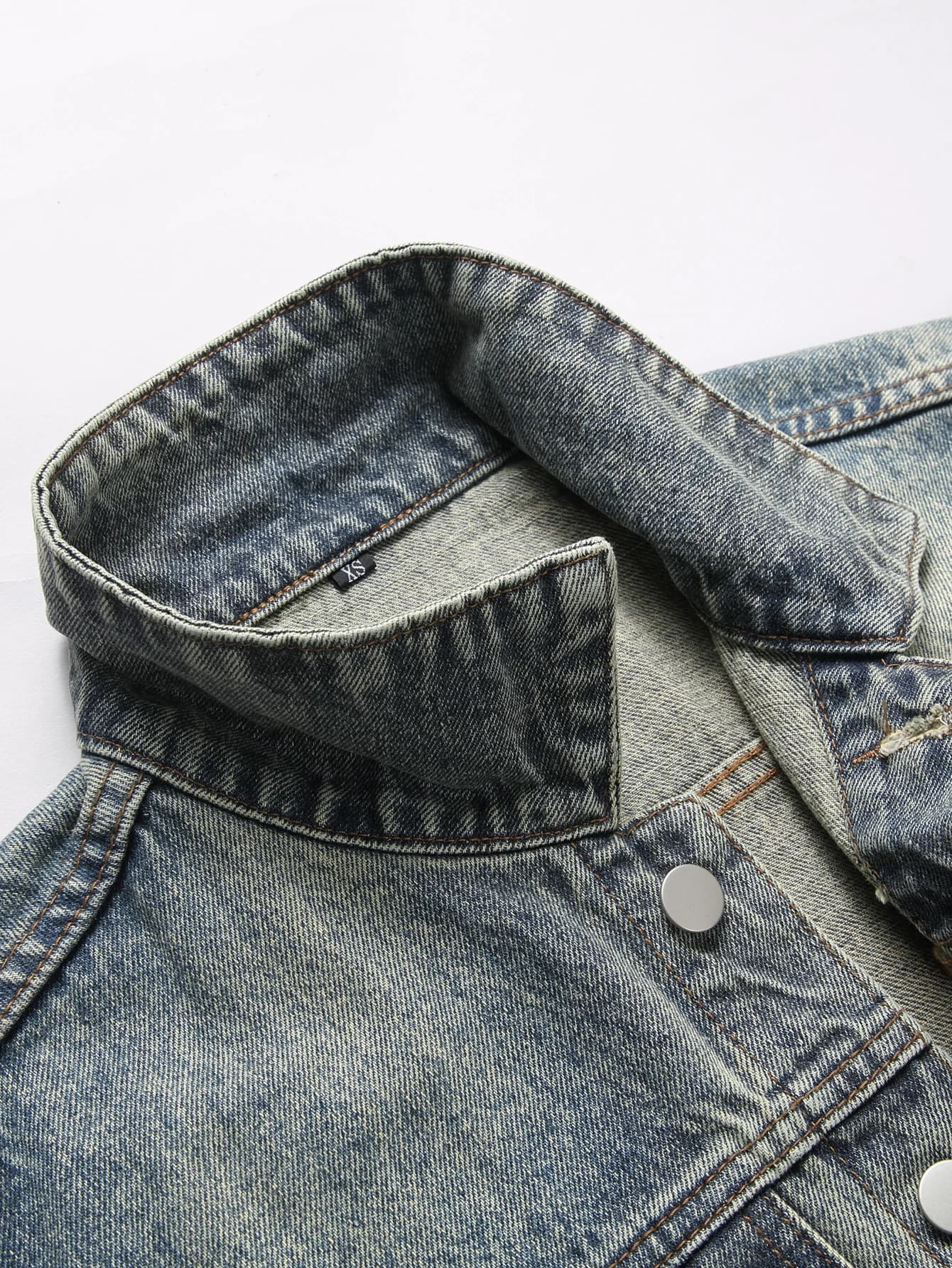 Veste sans manches en denim pour homme printemps automne, détails franges décontracté tendance