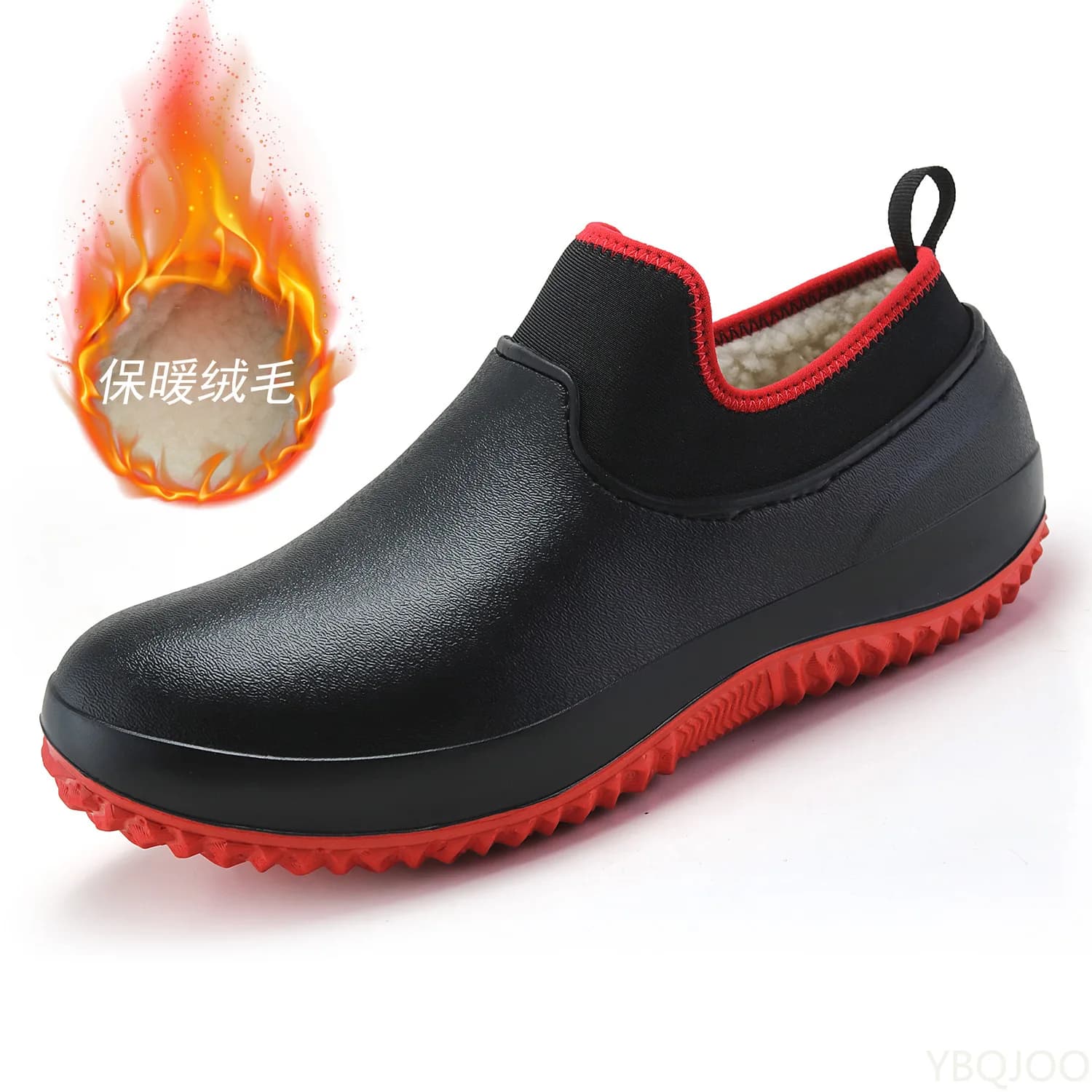 Chaussures de travail cuisine homme antidérapantes imperméables chef pêche bottes pluie
